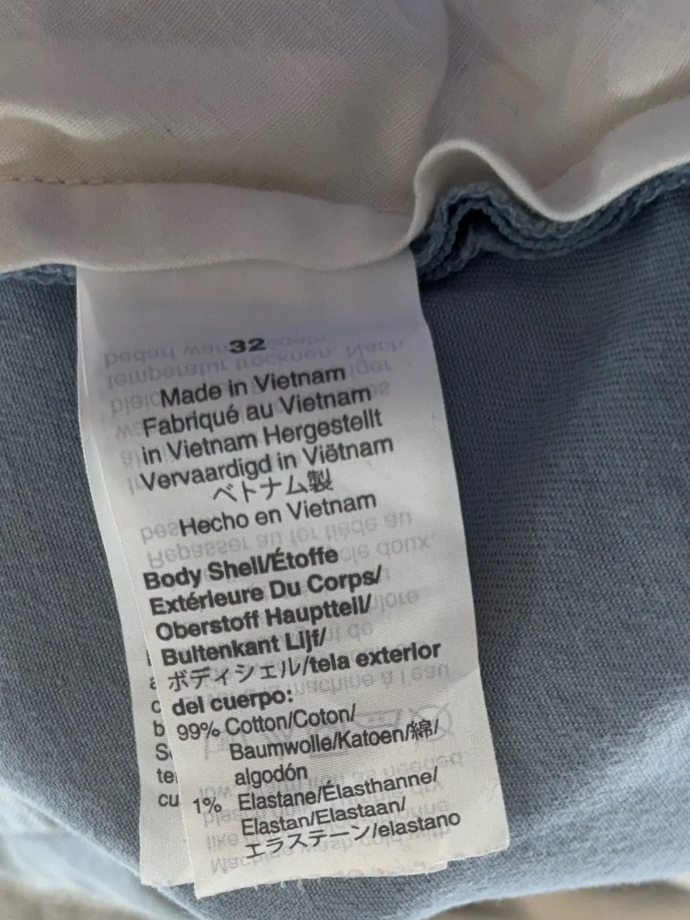 J. Crew Mercantile Flex Men’s Size 32 Light Blue Chino Shorts‎